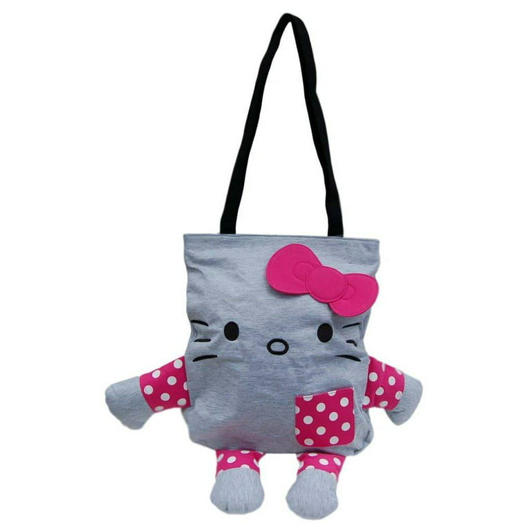 Hand Bag - Hello Kitty - Gray Body