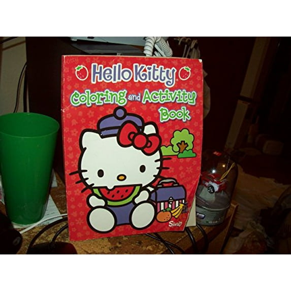 Pre-Owned Hello Kitty Jumbo Coloring & Activity Book Paperback