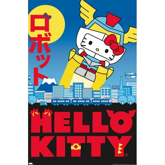 Hello Kitty - KaiJu Wall Poster, 22.375" x 34"