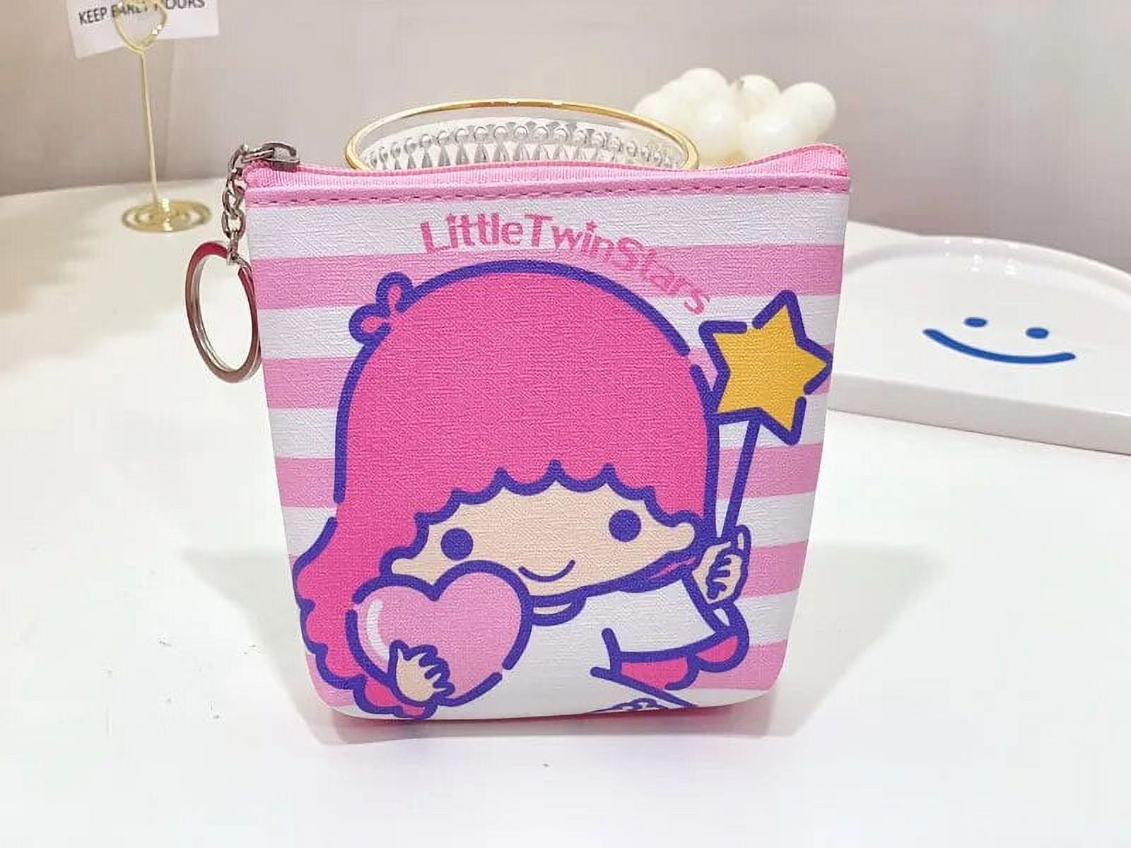 Hello Kitty Kawaii Coin Purses Sanrio Cute Card Holders Keychain Bags