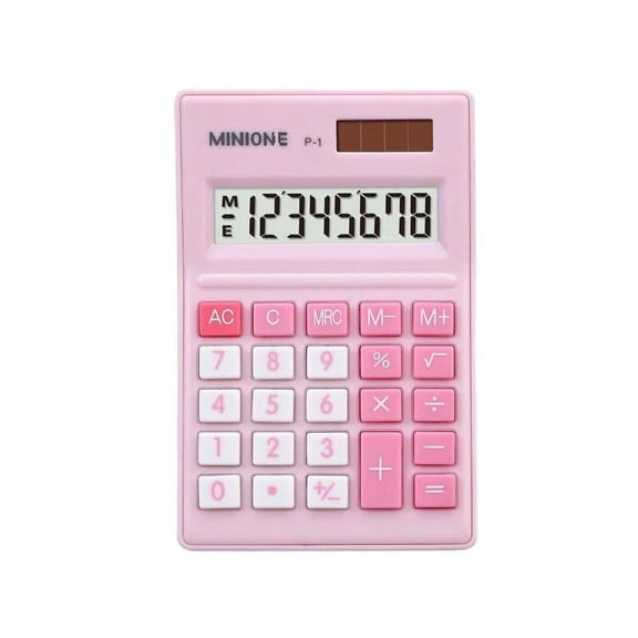 Hello Kitty Kawaii Girls Cute Creative Cartoon New Portable Calculator Flip Handheld Computer Portable Makeup Mirror Girls Heart