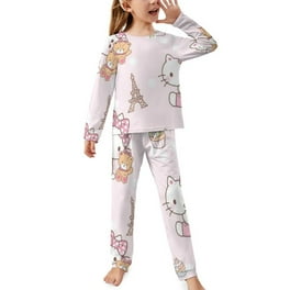 Little Hand Kids Pajamas - Purple Unicorn 100% Cotton Long