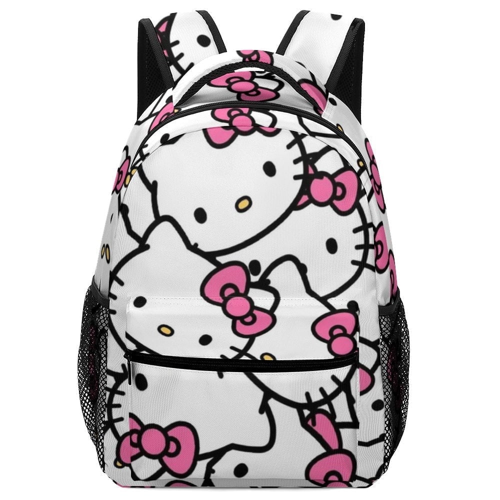 KNAKHOF Hello Kitty Backpack Bookbag Casual Daypack Travel Backpacks for Work Hiking Camping