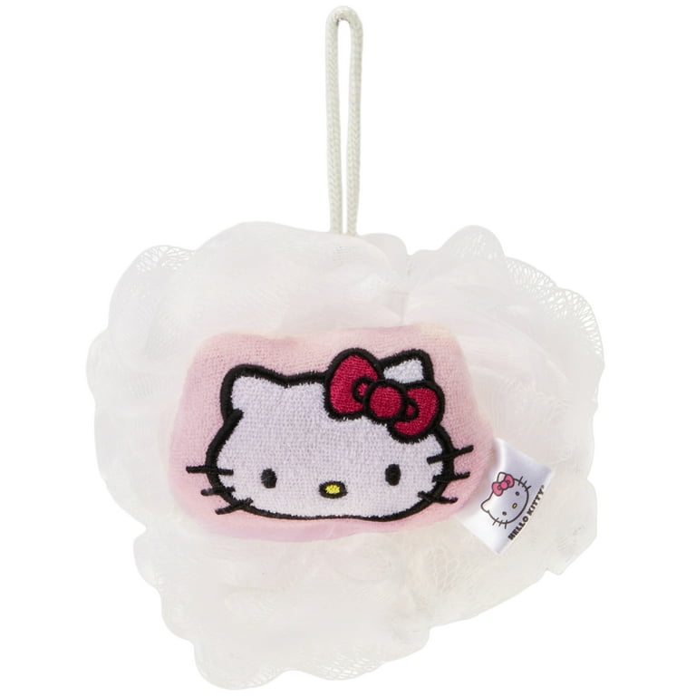 Hello Kitty Kids Bath Loofah Pouf, Pink - Walmart.com