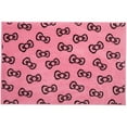 thumbnail image 1 of Hello Kitty Kids Faux Fur Accent Rug, 30 x 46, Pink, 1 of 6