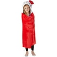 thumbnail image 1 of Hello Kitty Kids Hooded Throw, Wearable Plush, Red, 1 of 7