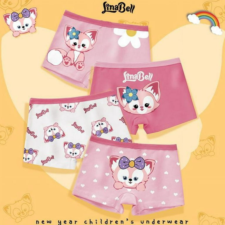 Hello Kitty Kids Panties Girls Cotton Breathable Flat Angle Summer