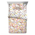 thumbnail image 1 of Hello Kitty Kids Queen Bed in a Bag, 6Pc Bedding Set, Comforter and Sheets with Bonus Tote, 1 of 8