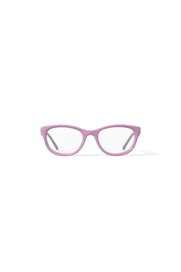 Youth HK278 Square Prescription Eyeglasses with Case, Pink