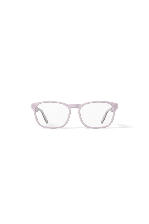 Youth HK321 Square Prescription Eyeglasses with Case, Pink