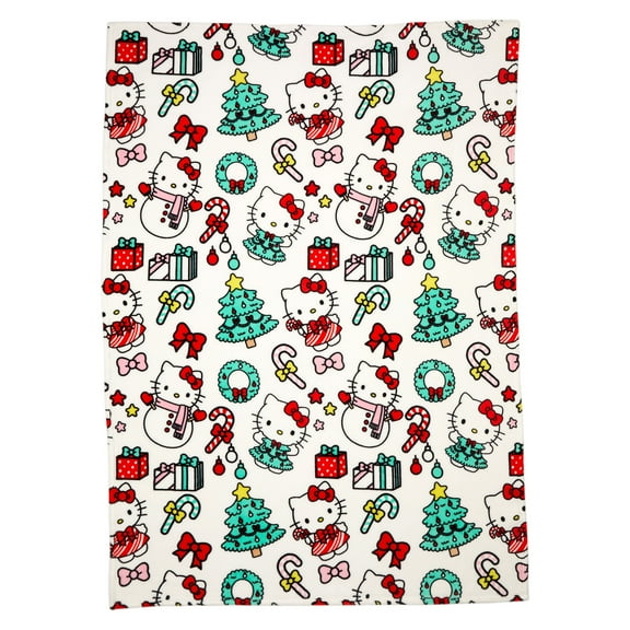 Hello Kitty Kids Silky Soft Plush Throw, 50 x 70