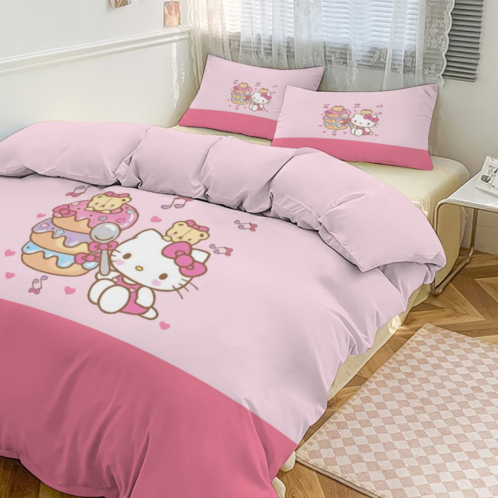 Twin Hello Kitty Bed Sheetsnull