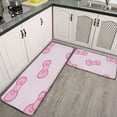 thumbnail image 1 of Hello Kitty Kitchen Rugs and Mats Anime Kitchen Decor Anti Fatigue Kitchen Floor Mat Set of 2 Non-Skid Washable Kitchen Runner Rug for Kitchen Sink Laundry M size suit, 1 of 4