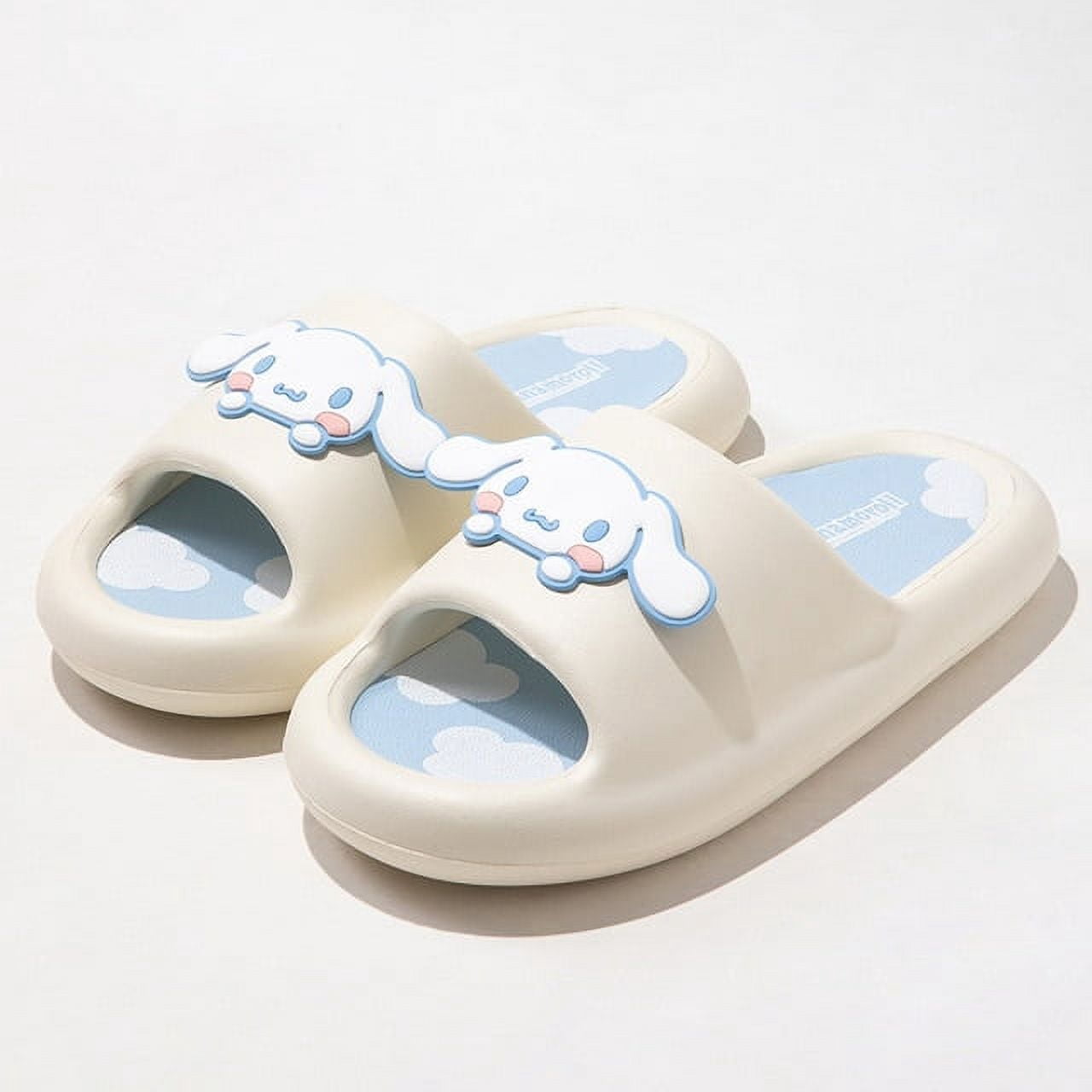 Hello Kitty Kuromi Bathroom Slippers Kawaii Sanrio Flip Flops Home ...