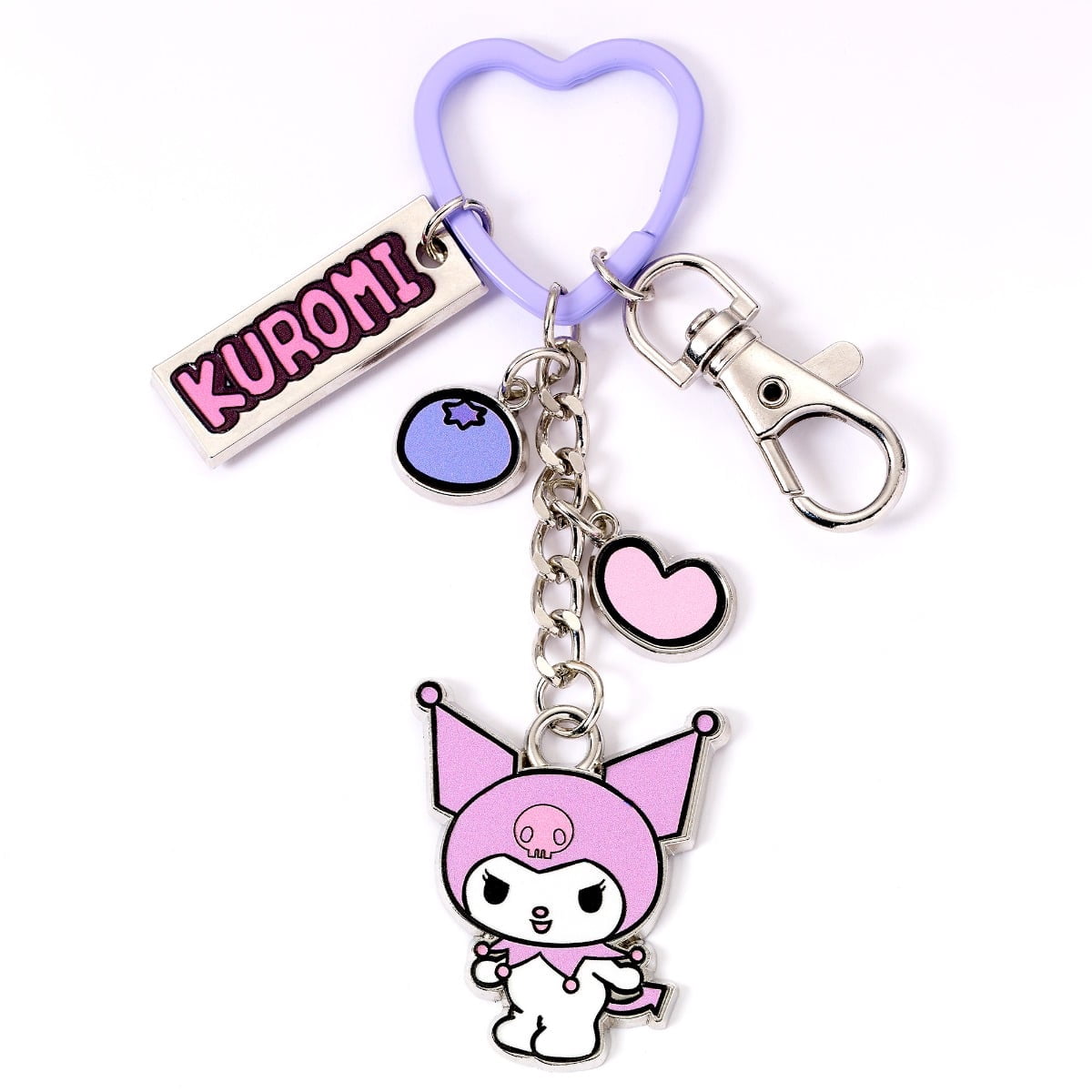 Hello Kitty Kuromi Keychain with Charms