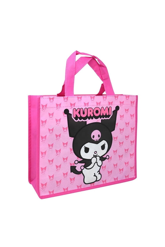 Hello Kitty Kuromi Medium Eco Friendly Non Woven Tote Bag with Hangtag