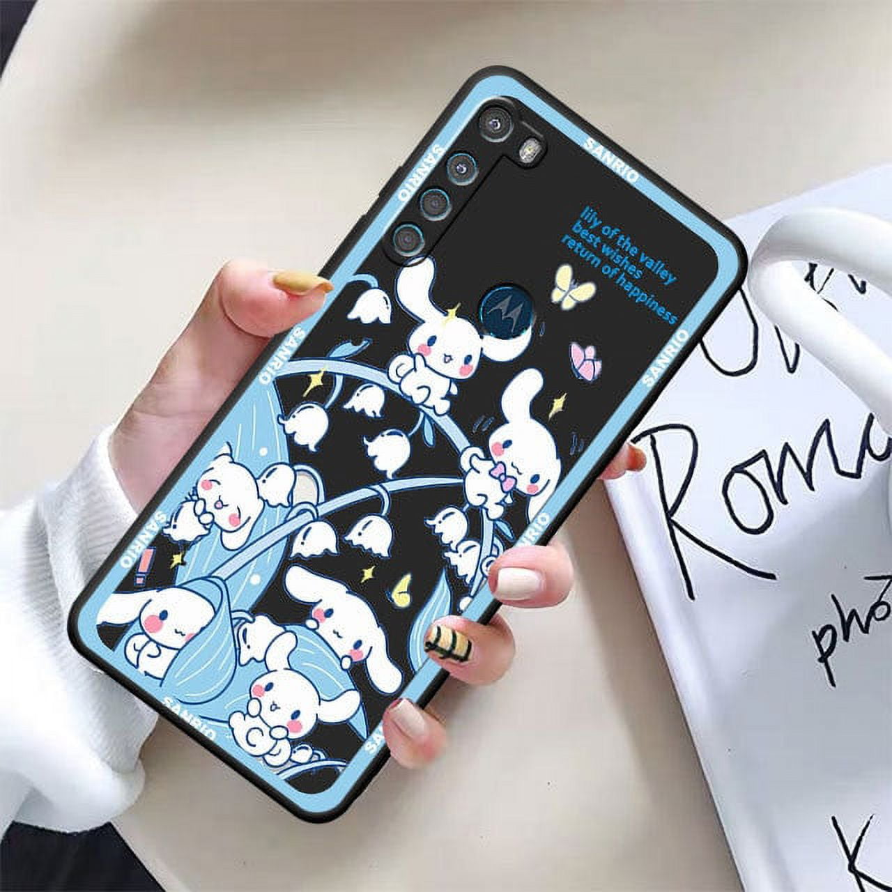 Hello Kitty Kuromi Melody Case for Motorola Moto G30 G60 G50 G22 G9 G8