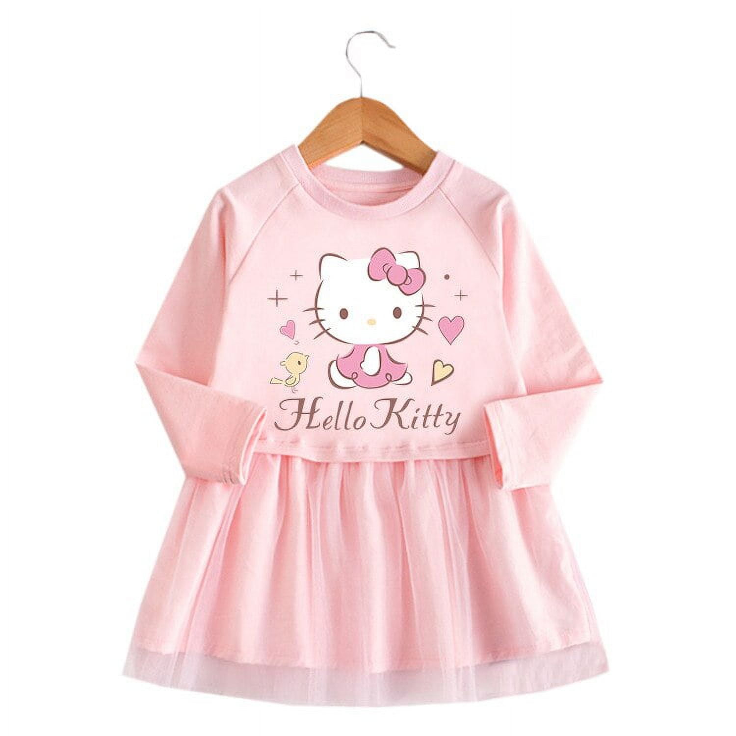 Hello Kitty Kuromi My Melody Clothing for Girls Baby Dresses Kawaii ...