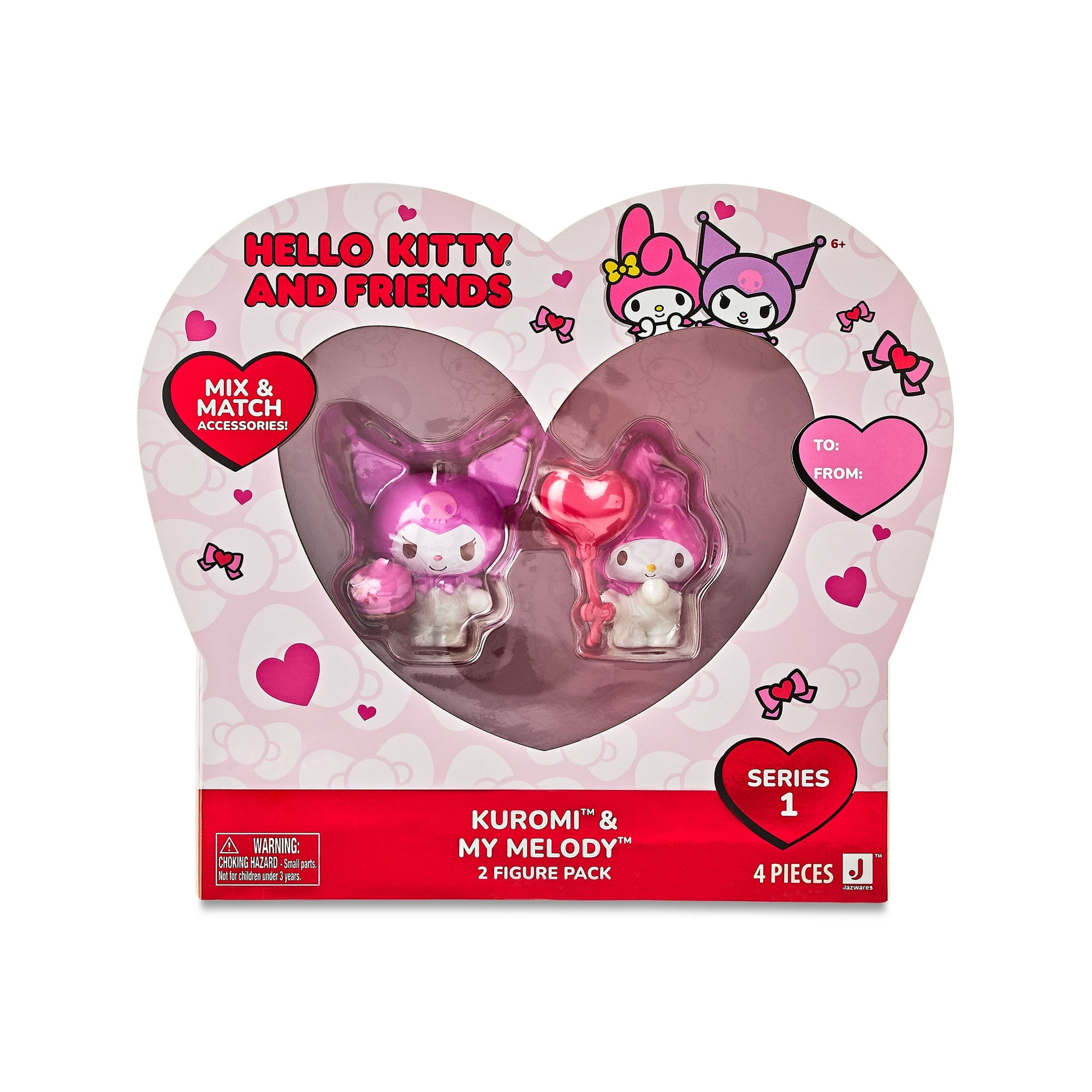 Hello Kitty Kuromi & My Melody Collectible 2-Figure Pack - Adorable