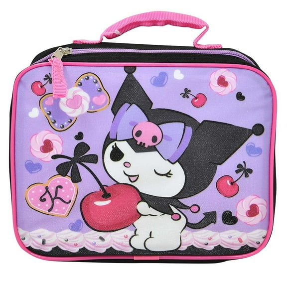 Hello Kitty Kuromi Rectangle Insulated Lunch Bag ages 3+