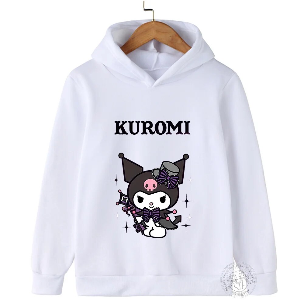 Hello Kitty Kuromi cartoon boys and girls 3-14 years old kawaii street ...