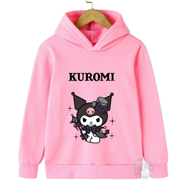 Hello Kitty Kuromi cartoon boys and girls 3-14 years old kawaii street ...