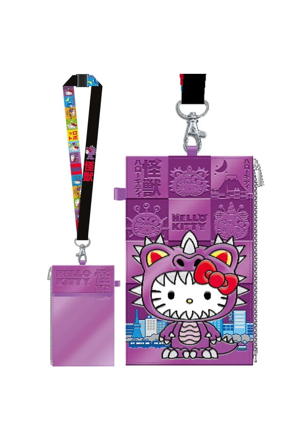 Hello Kitty Lanyard with Passport Holder