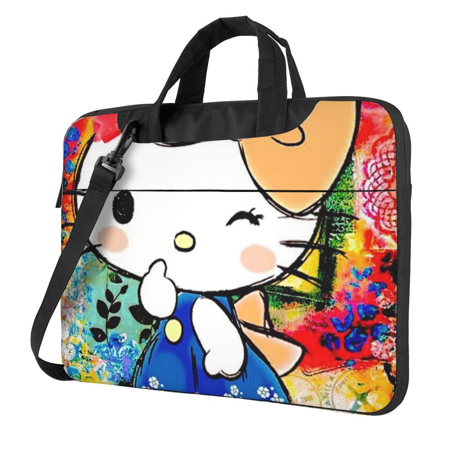 Hello Kitty Laptop Bag, 14 inch Computer Bag Messenger Shoulder Bag ...