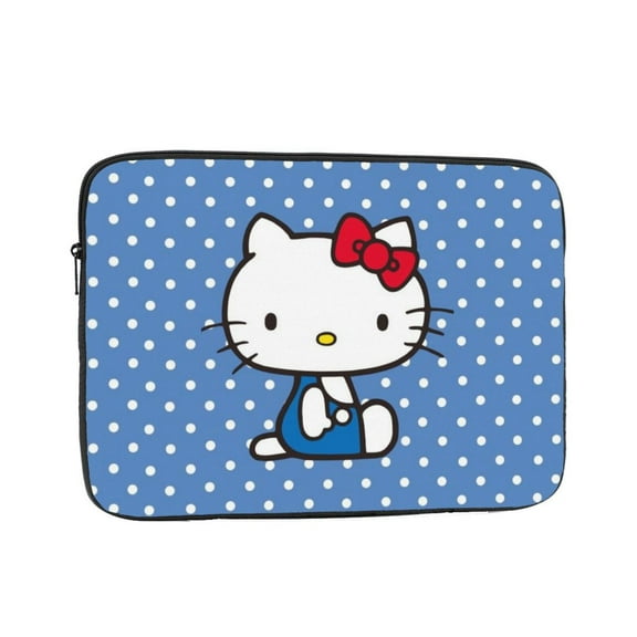 Hello Kitty Laptop Case Sleeve, 12 inch Laptop Sleeve Bag Durable Shockproof Protective Computer Carrying Cover