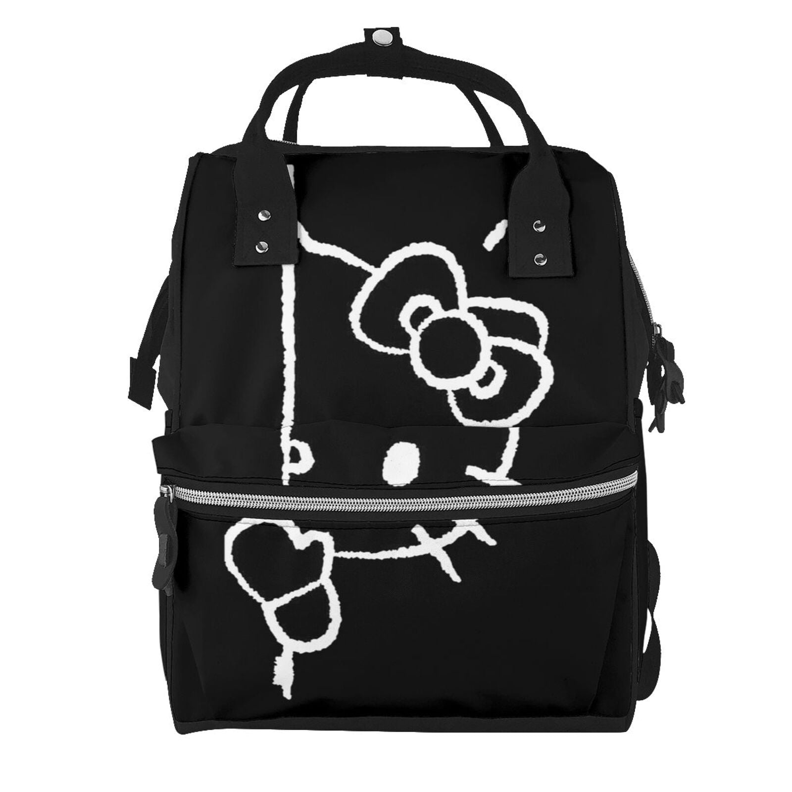 Hello Kitty Large Capacity Multi pocket Diaper Bag Cute Cartoon Multifunctional Travel Mummy Backpack Walmart