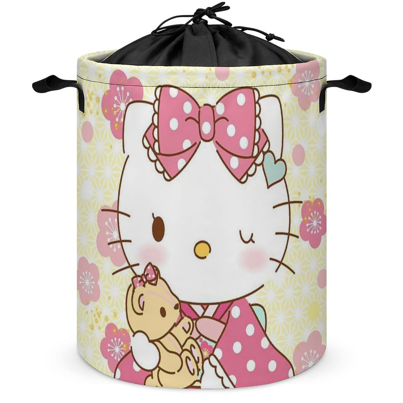 Hello Kitty Laundry Baskets with Handles Hello Kitty Merch Laundry ...
