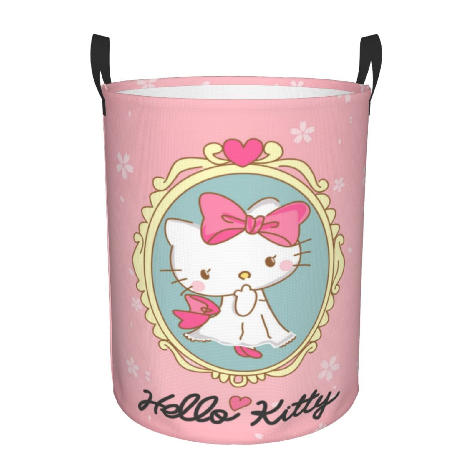 Hello Kitty Laundry Hamper Laundrys Basket Waterproof Durable Portable