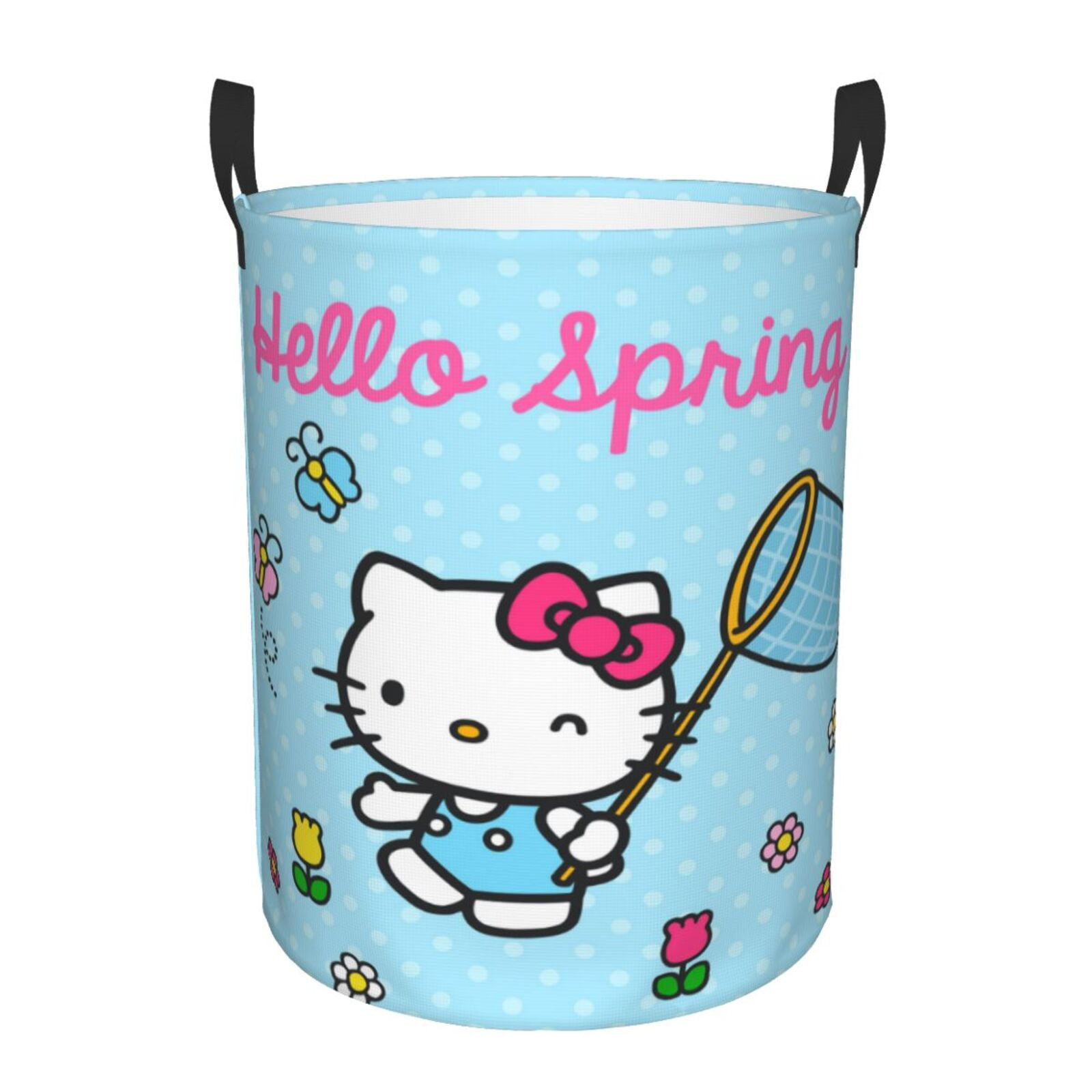 Hello Kitty Laundry Hamper Laundrys Basket Waterproof Durable Portable