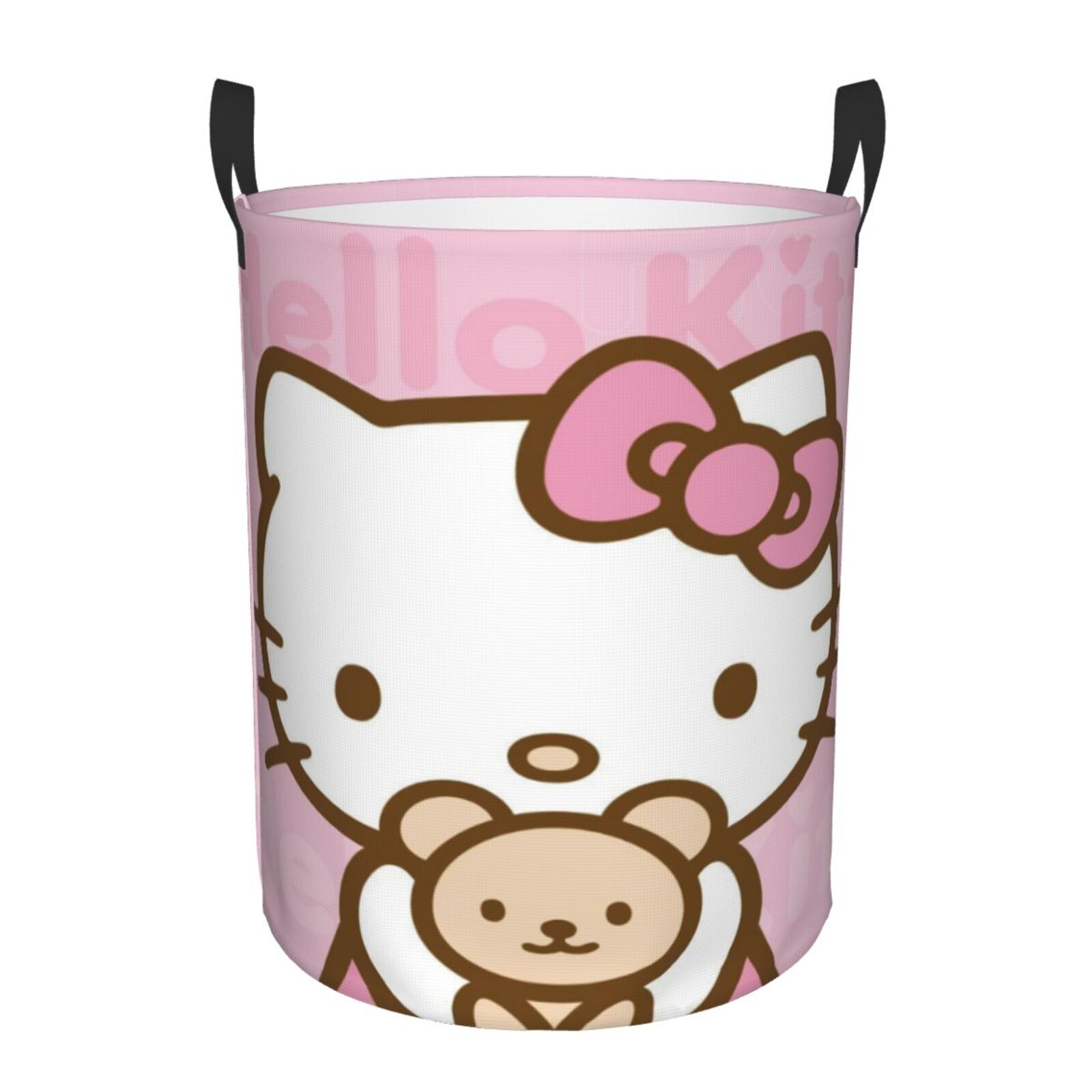 Hello Kitty Laundry Hamper Laundrys Basket Waterproof Durable Portable