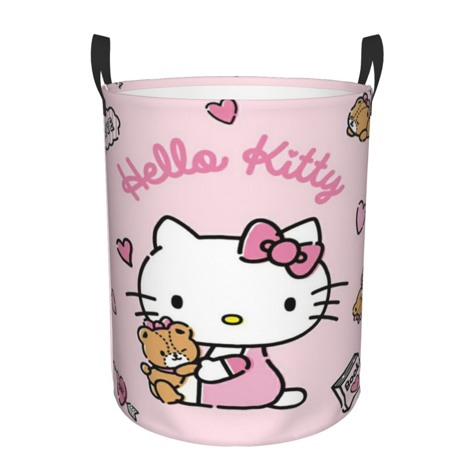 Hello Kitty Laundry Hamper Laundrys Basket Waterproof Durable Portable