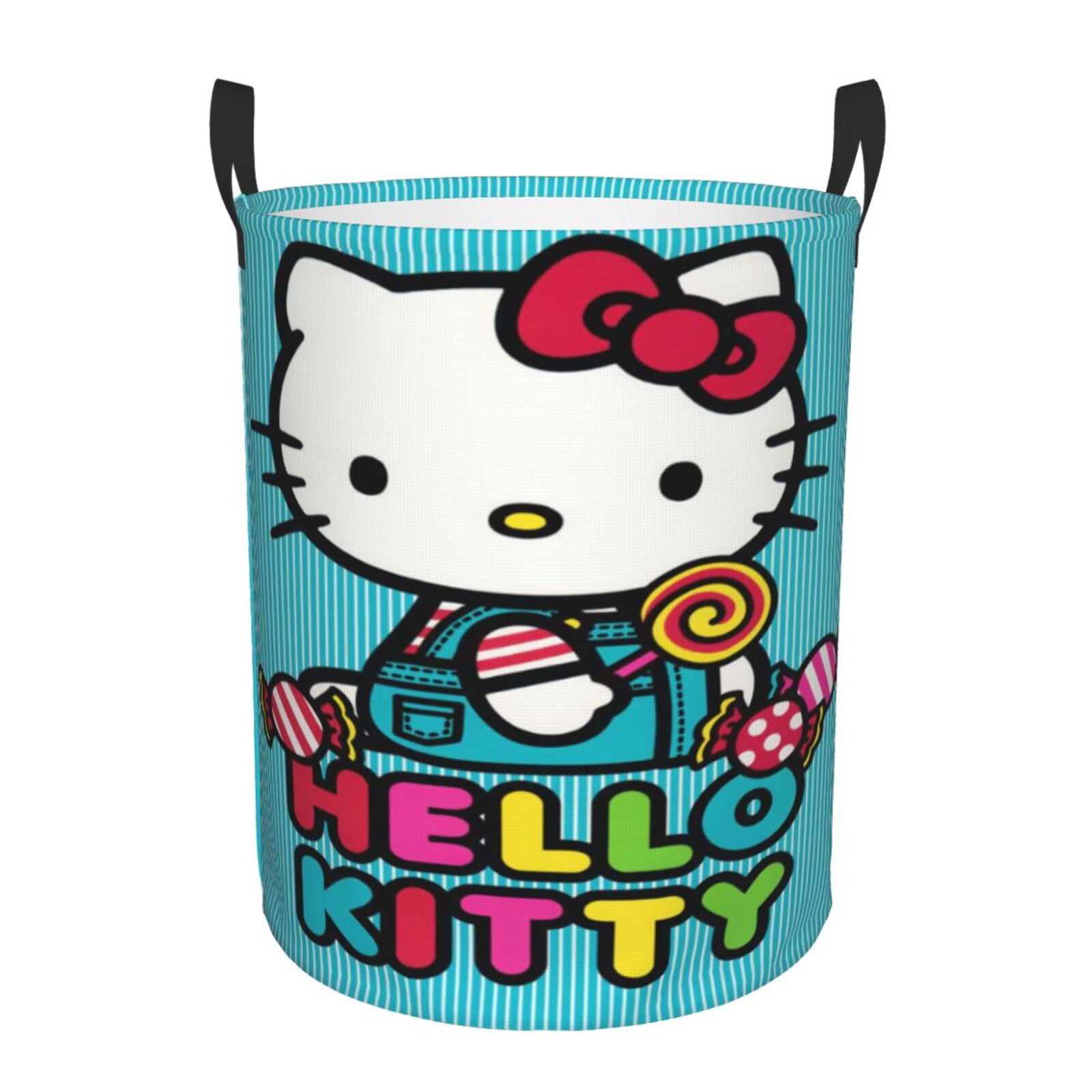 Hello Kitty Laundry Hamper Laundrys Basket Waterproof Durable Portable