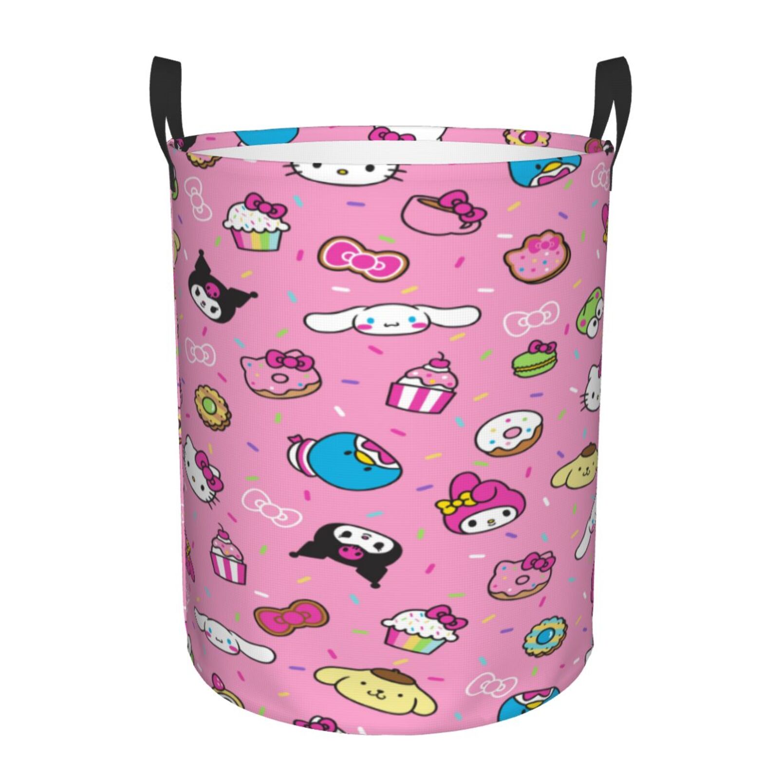 Hello Kitty Laundry Hamper Laundrys Basket Waterproof Durable Portable