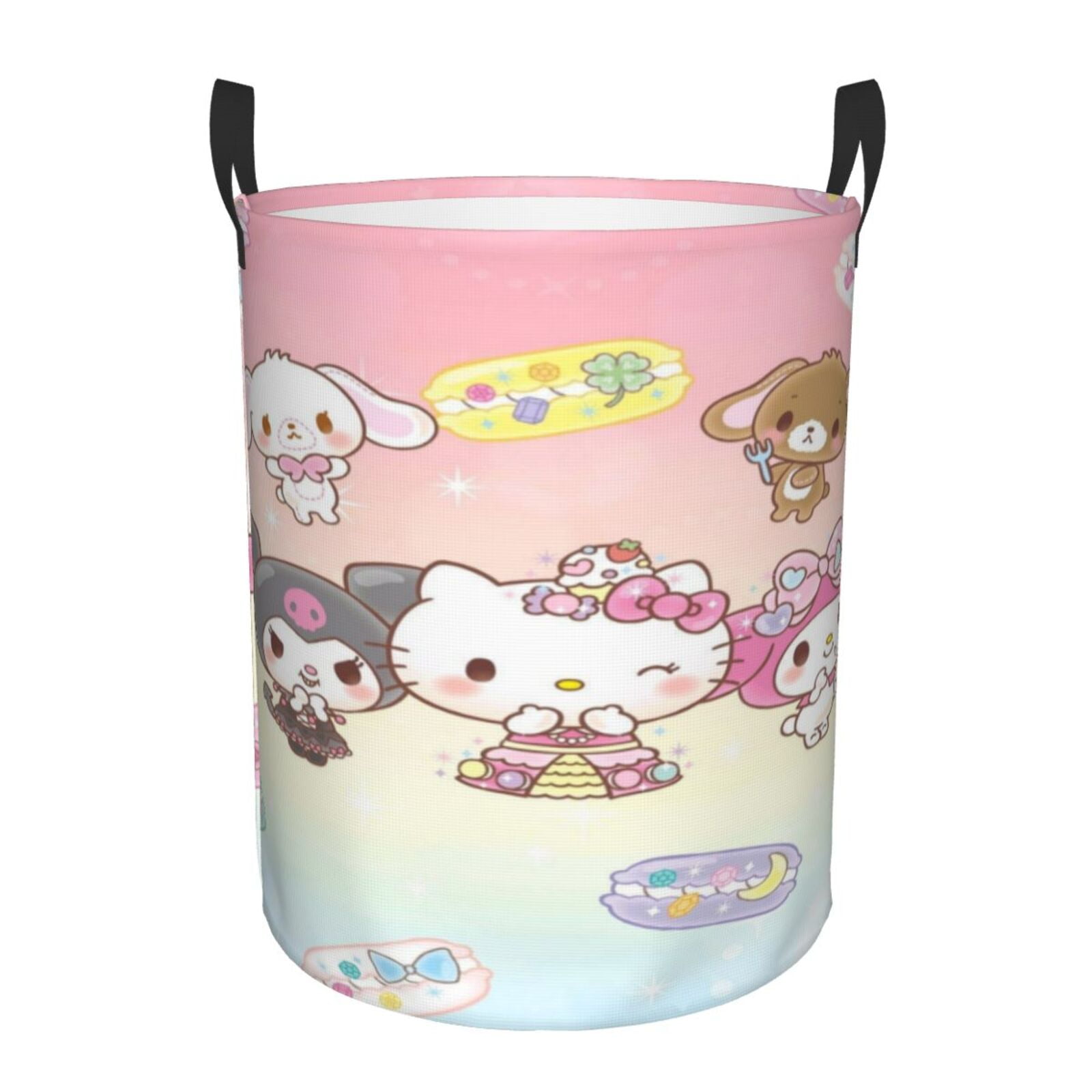 Hello Kitty Laundry Hamper Laundrys Basket Waterproof Durable Portable