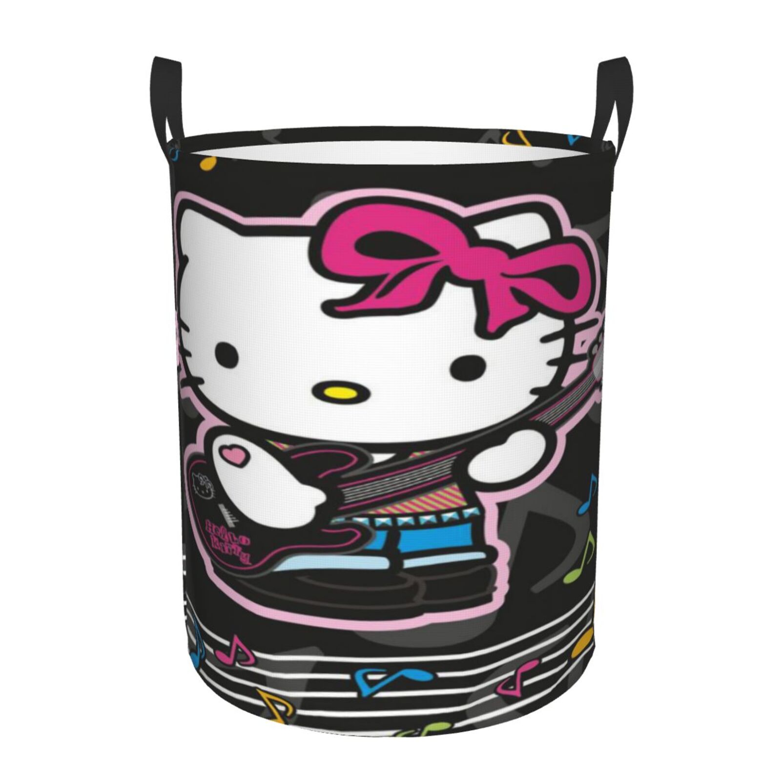 Hello Kitty Laundry Hamper Laundrys Basket Waterproof Durable Portable