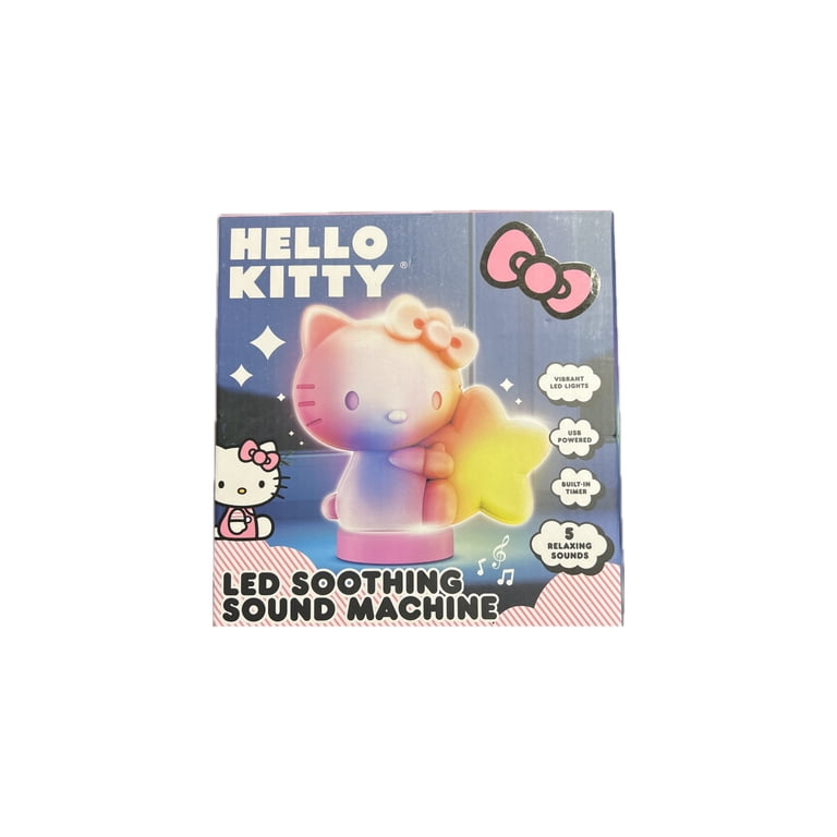 Hello Kitty Led Soothing sound machine Pink - Walmart.com