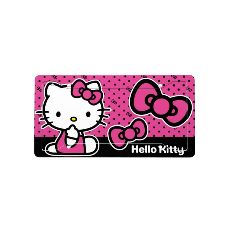 Hueplate.com Hello deals Kitty Car Plate