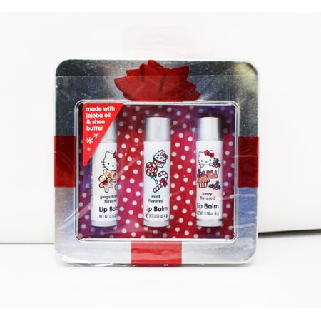 Hello Kitty Lip Balm Holiday Gift Set