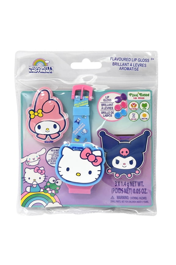 Lip Gloss Watch Set