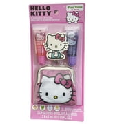 Hello Kitty Lip Gloss With Coin Purse Set