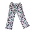 Hello Kitty Little Girl's Dot Star Plush Pajama Pants Size S (6/6X