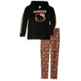thumbnail image 1 of Hello Kitty Little Girls 2 Piece Sweatshirt and Pant Legging Set, Black, 6X, 1 of 1