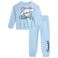 thumbnail image 1 of Hello Kitty Little Girls' 2-Piece Sweatshirt and Pants Set Cinnamoroll Blue, 1 of 4