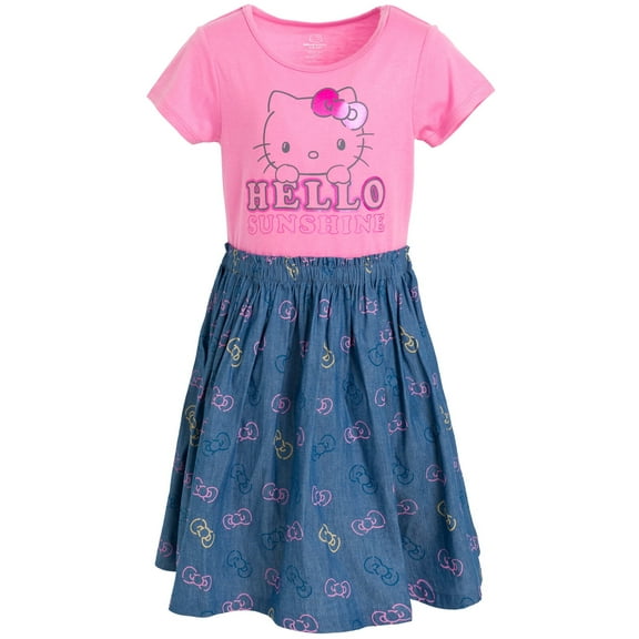 Hello Kitty Little Girls Dress Little Kid to Big