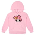 thumbnail image 1 of Hello Kitty Little Girls' Fleece Hoodie My Melody Pastel Pink, 1 of 3