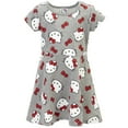 thumbnail image 1 of Hello Kitty Little Girls French Terry Skater Dress, 1 of 3